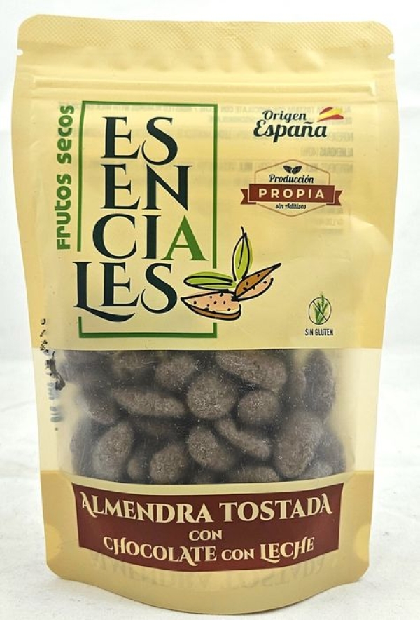 ALMENDRA TOST. CHOCOLATE LECHE 120 Gr.